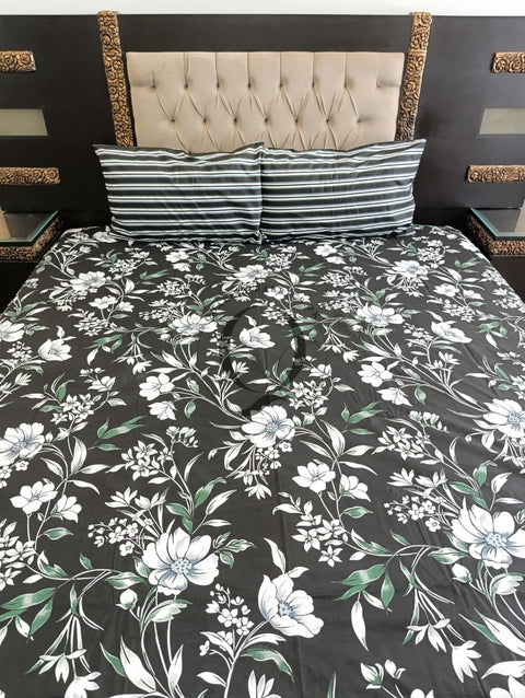 QF-2358: 3 Piece Cotton Bed Sheet