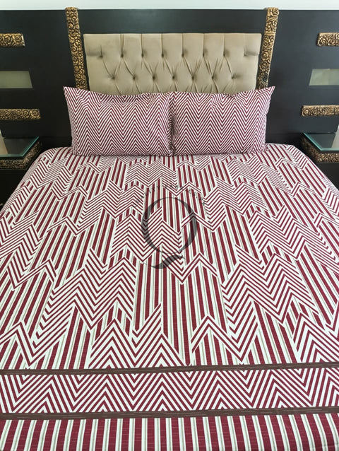QF-2359: 3 Piece Cotton Bed Sheet