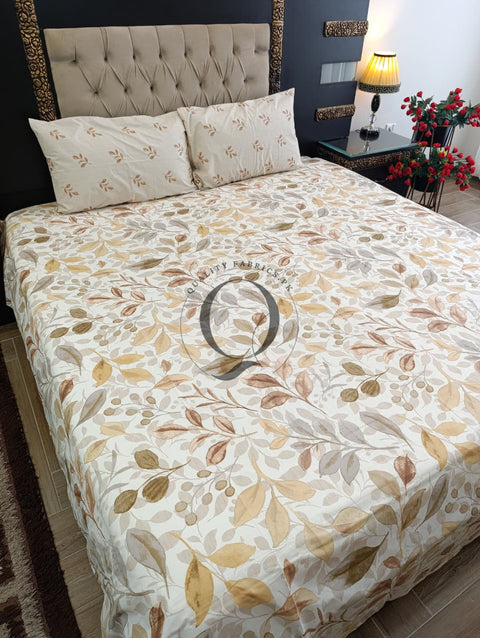 QF-2362: 3 Piece Cotton Bed Sheet