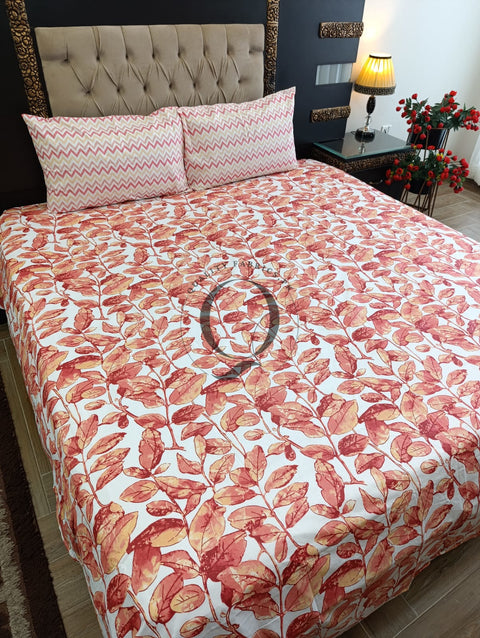 QF-2364: 3 Piece Cotton Bed Sheet