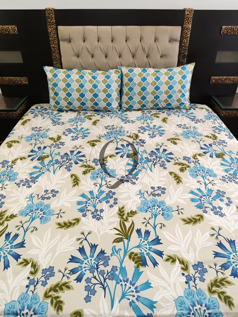 QF-2365: 3 Piece Cotton Bed Sheet