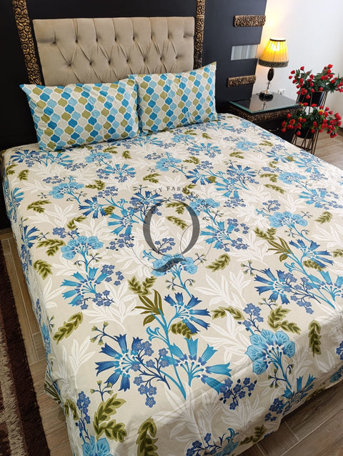 QF-2365: 3 Piece Cotton Bed Sheet