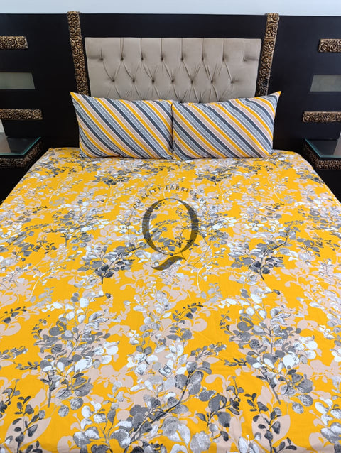 QF-2366: 3 Piece Cotton Bed Sheet