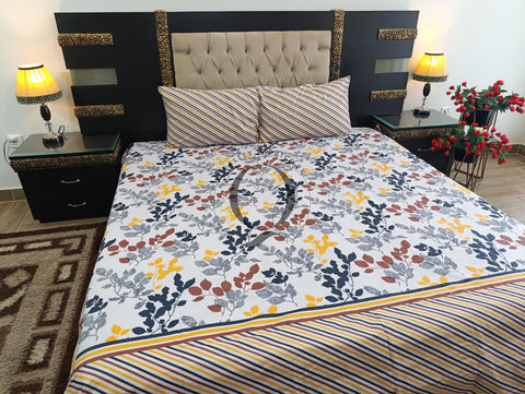 QF-2367: 3 Piece Cotton Bed Sheet