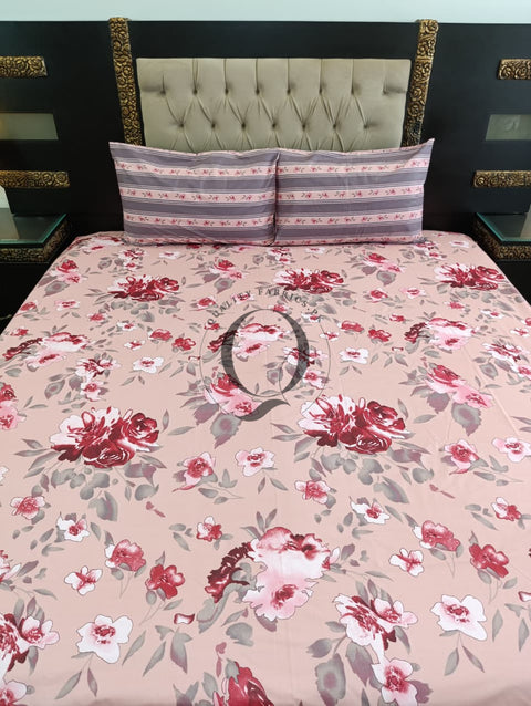 QF-2370: 3 Piece Cotton Bed Sheet