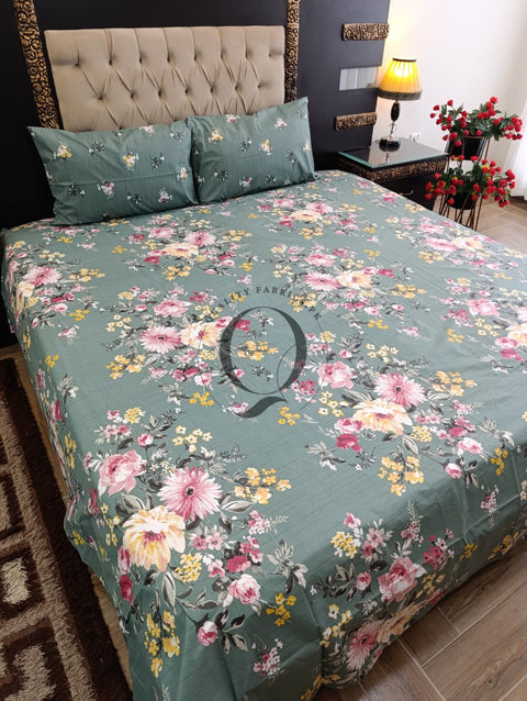 QF-2372: 3 Piece Cotton Bed Sheet