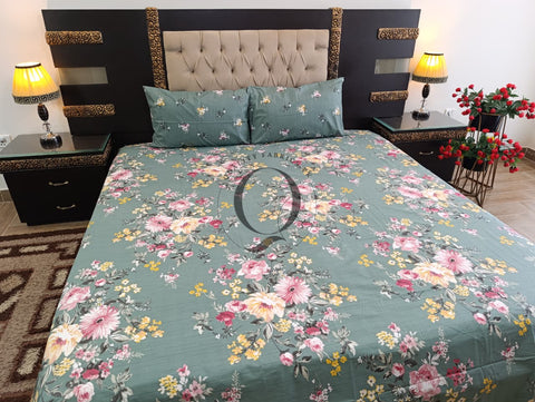 QF-2372: 3 Piece Cotton Bed Sheet