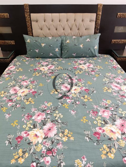QF-2372: 3 Piece Cotton Bed Sheet