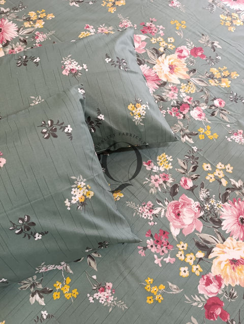 QF-2372: 3 Piece Cotton Bed Sheet