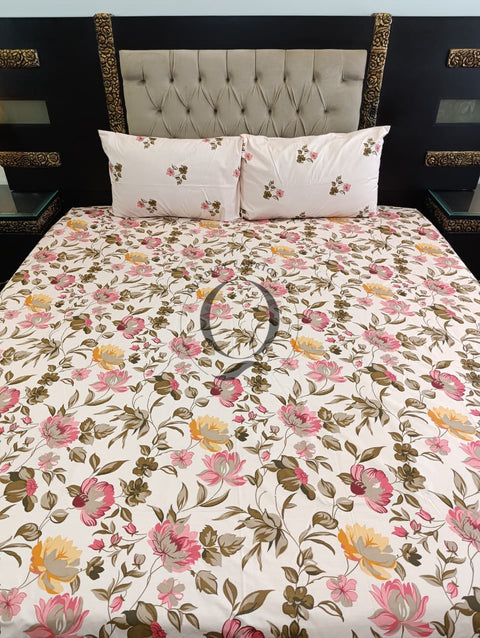 QF-2373: 3 Piece Cotton Bed Sheet