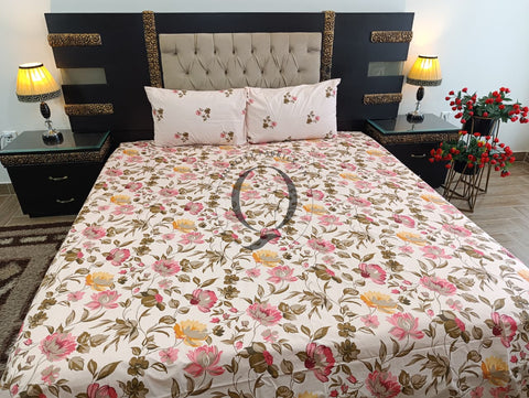 QF-2373: 3 Piece Cotton Bed Sheet