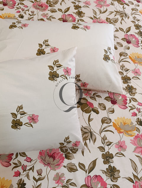 QF-2373: 3 Piece Cotton Bed Sheet