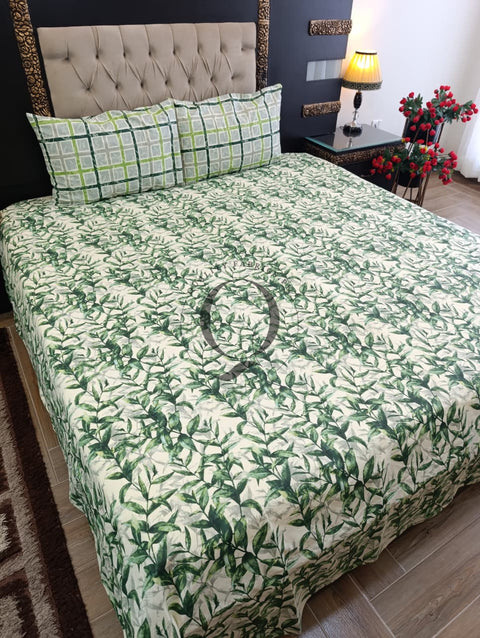 QF-2374: 3 Piece Cotton Bed Sheet
