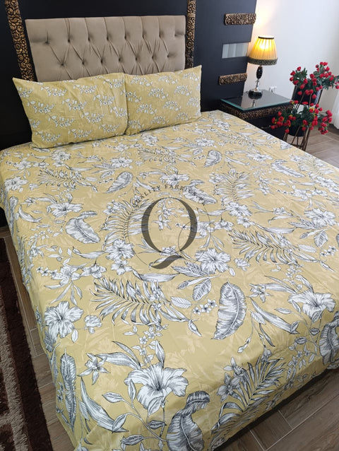 QF-2375: 3 Piece Cotton Bed Sheet