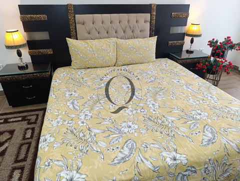 QF-2375: 3 Piece Cotton Bed Sheet