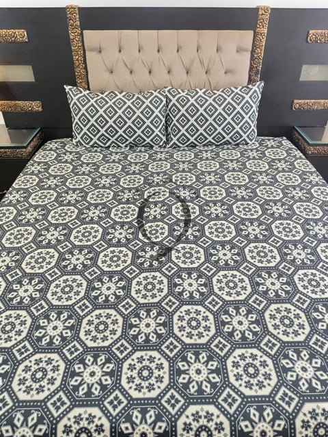 QF-2376: 3 Piece Cotton Bed Sheet