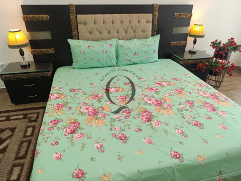 QF-2377: 3 Piece Cotton Bed Sheet