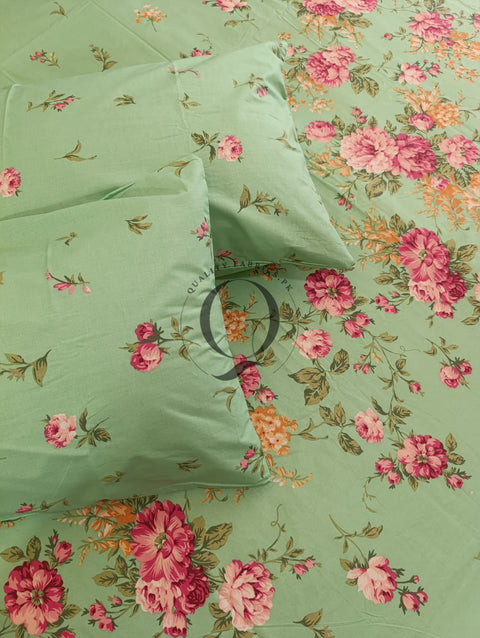 QF-2377: 3 Piece Cotton Bed Sheet