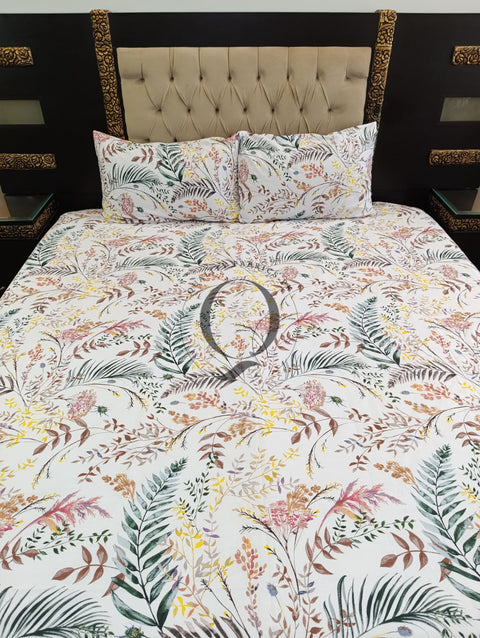 QF-2379: 3 Piece Cotton Bed Sheet