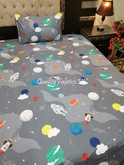KBS-2381: Kids Bed Sheet (Percale Cotton)