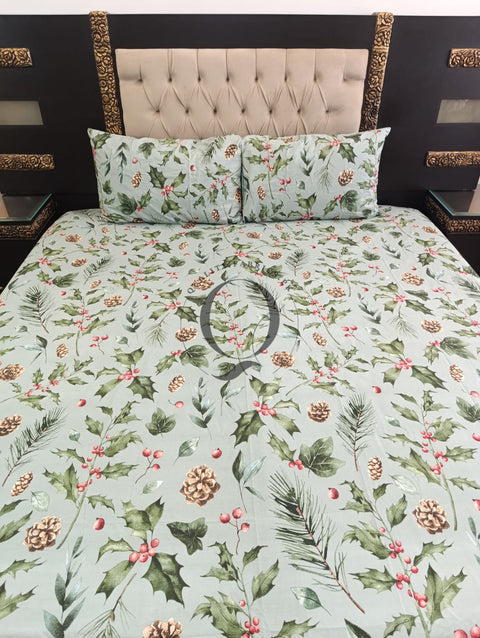QF-2382: 3 Piece Cotton Bed Sheet