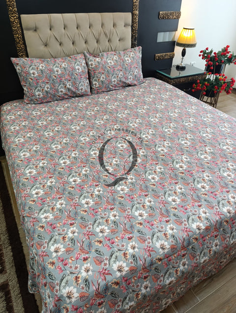 QF-2383: 3 Piece Cotton Bed Sheet