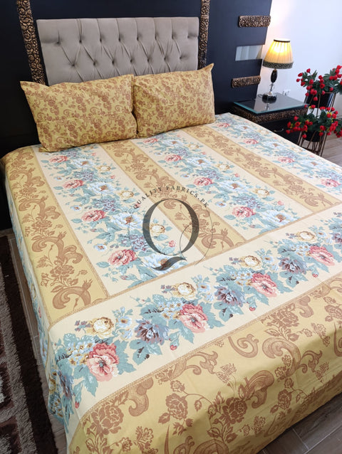 QF-2385: 3 Piece Cotton Bed Sheet