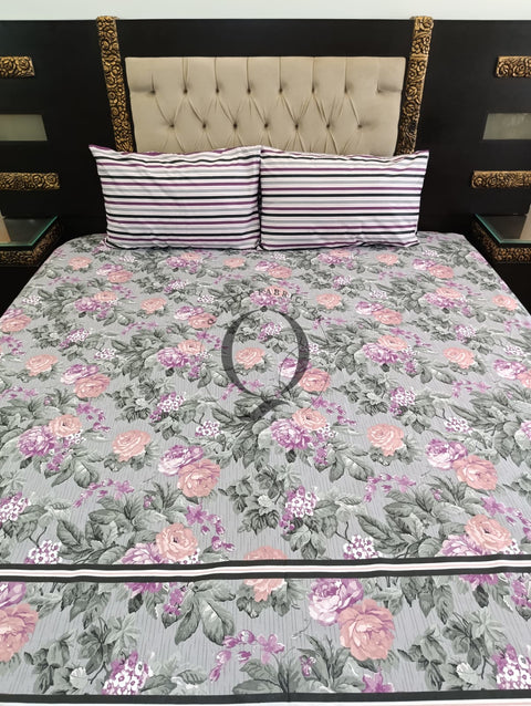 QF-2386: 3 Piece Cotton Bed Sheet