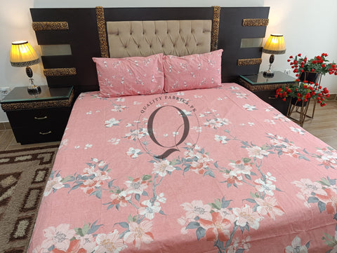QF-2389: 3 Piece Cotton Bed Sheet