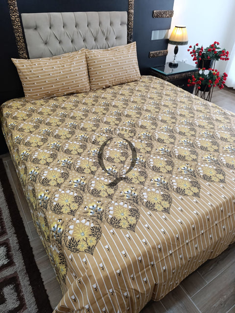 QF-2391: 3 Piece Cotton Bed Sheet