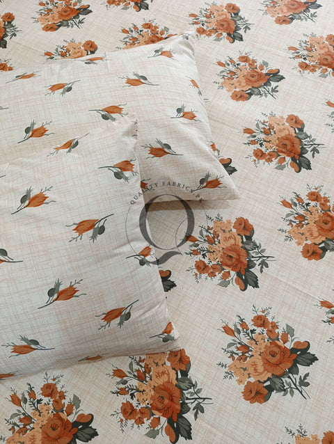 QF-2393: 3 Piece Cotton Bed Sheet