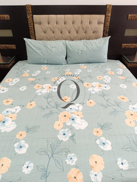 QF-2394: 3 Piece Cotton Bed Sheet