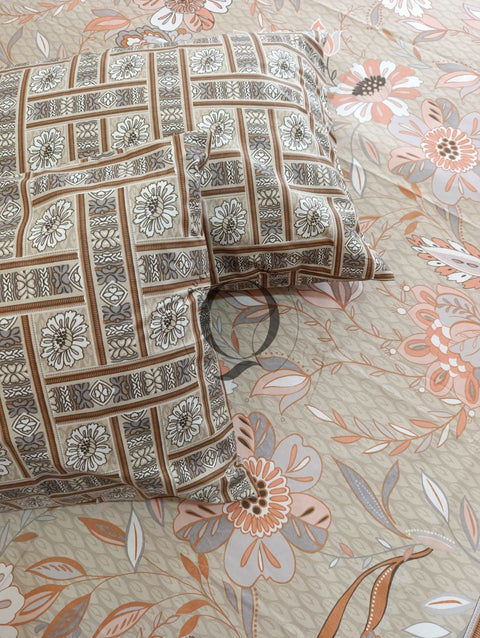QF-2395: 3 Piece Cotton Bed Sheet