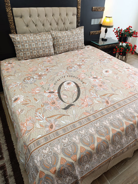 QF-2395: 3 Piece Cotton Bed Sheet