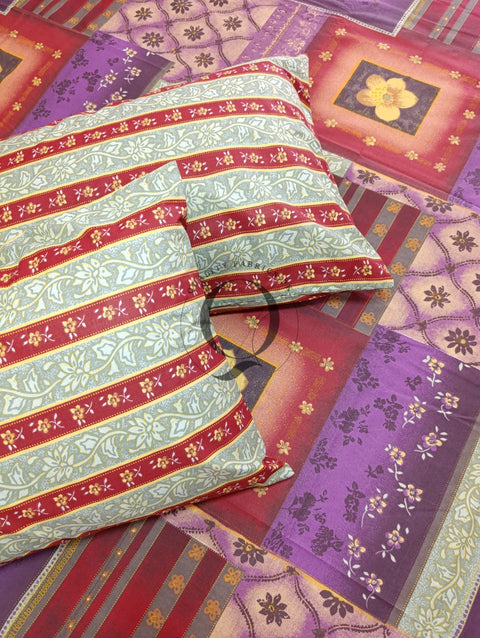 QF-2396: 3 Piece Cotton Bed Sheet