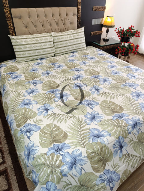 QF-2397: 3 Piece Cotton Bed Sheet