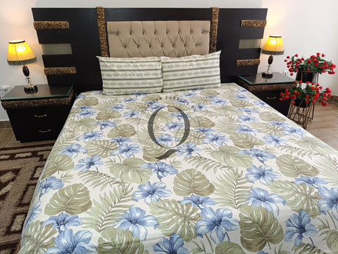 QF-2397: 3 Piece Cotton Bed Sheet