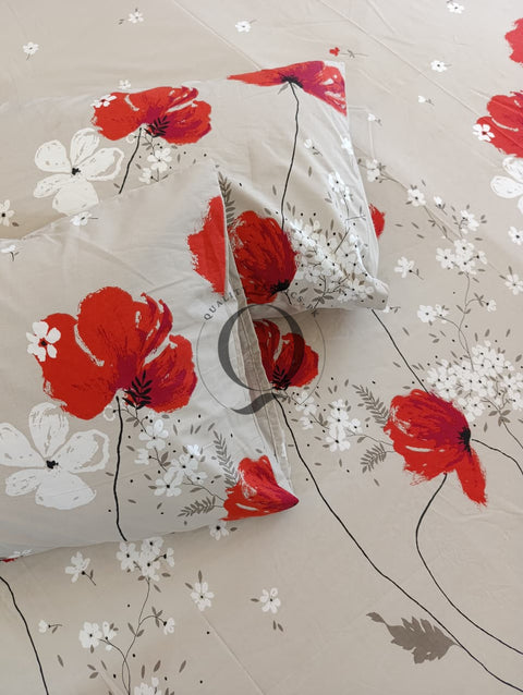 QF-2398: 3 Piece Cotton Bed Sheet