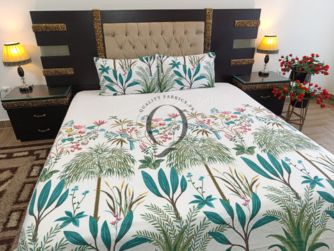 QF-2400: 3 Piece Cotton Bed Sheet