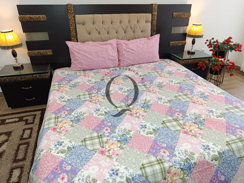 QF-2405: 3 Piece Cotton Bed Sheet