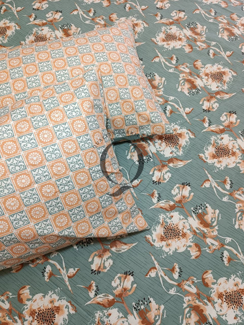 QF-2409: 3 Piece Cotton Bed Sheet