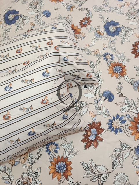 QF-2411: 3 Piece Cotton Bed Sheet