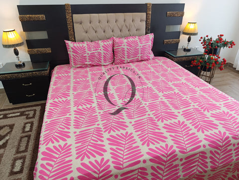 QF-2412: 3 Piece Cotton Bed Sheet