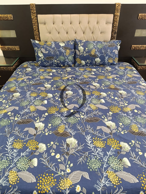 QF-2414: 3 Piece Cotton Bed Sheet