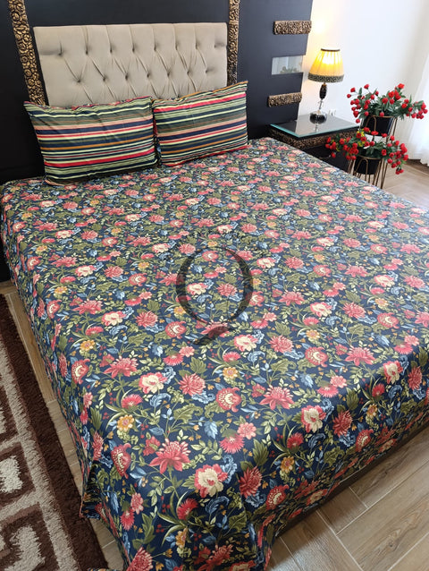 QF-2418: 3 Piece Cotton Bed Sheet