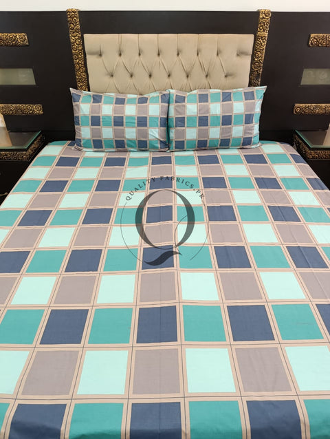 QF-2421: 3 Piece Cotton Bed Sheet