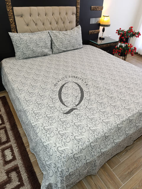 QF-2425: 3 Piece Cotton Bed Sheet