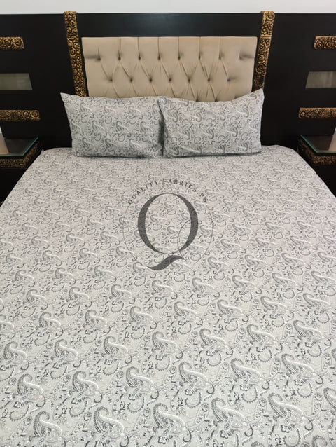 QF-2425: 3 Piece Cotton Bed Sheet