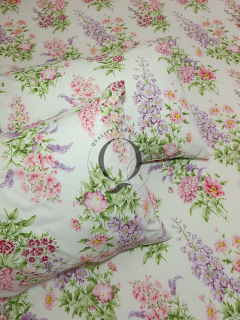 QF-2426: 3 Piece Cotton Bed Sheet