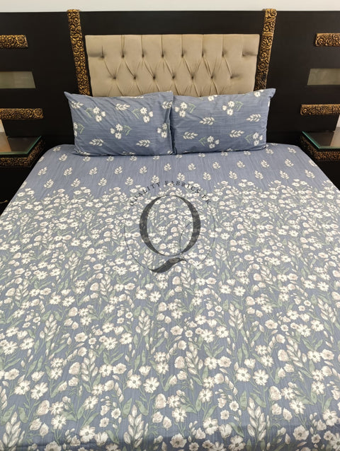QF-2430: 3 Piece Cotton Bed Sheet